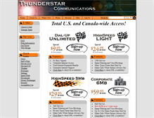 Tablet Screenshot of mail.thunderstar.net